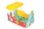 Pripučiama žaidimų aik&scaron;telė Bestway Train Ball Pit, 93537, 132c m x 94cm x 89cm