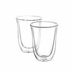 Stiklinių puodelių rinkinys Delonghi 220 ml, 2 vnt, 8004399324794