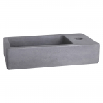 Praustuvas 40 x 22 x 8 cm, tamsiai pilkas