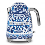 Virdulys Smeg & Dolce&Gabbana, Blu Mediterraneo collection, KLF03DGBEU, 1.7L