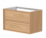 Spintelė po stalvir&scaron;iu Kame HOME, BUC/8-3DR/N05-HM, 80 cm, Natūralaus ąžuolo faneruotė