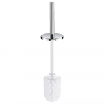 WC &scaron;epečio laikiklis su balta galvute Geesa 91224418