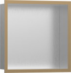 Sieninė ni&scaron;a Hansgrohe XtraStoris 56097140, &scaron;lifuoto nerūd.plieno su &scaron;lifuotos bronzos rėmeliu