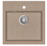 Plautuvė Aquasanita Tesa SQT100W 110 Beige -Sand, su uždaromu ventiliu