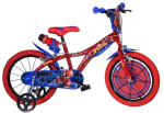Vaiki&scaron;kas dviratis Dino Bikes 616-SA 16NL, mėlynas/raudonas, 10.5", 16"