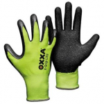 Nailoninės pir&scaron;tinės su latekso delnu OXXA X-Grip-Lite 51-025, dydis 9/L