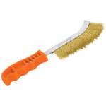 Vielinis &scaron;epetys. Žalvariu dengta viela nesukelia žiežirbų, lenktas, 254mm Truper&reg;