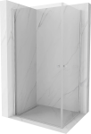 Du&scaron;o kabina Mexen Pretoria Duo 70x70 cm, sidabrinė