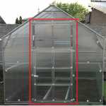 Papildomos durys gale &scaron;iltnamiui KLASIKA*HOUSE be dangos