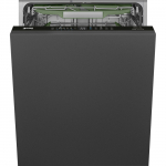 Įmontuojama indaplovė Smeg STL7322BQL, 60 cm