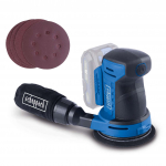 Akumuliatorinis ekscentrinis &scaron;lifuoklis Scheppach C-OBS125-X, 5909240900&SCHEP, korpusas, be akumuliatoriaus ir pakrovėjo