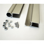 Sujungimo profilis reguliuojamu kampu If&ouml; Solid SVVS N, aliuminio spalvos