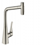 Virtuvinis mai&scaron;ytuvas su i&scaron;traukiama žarna Hansgrohe Metris Select M71 73820800