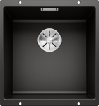 Įmontuojama virtuvinė plautuvė Blanco Subline 400-U, 525990, juoda