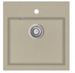 Plautuvė Aquasanita Tesa SQT100W 111 Silica-Ivory, su uždaromu ventiliu