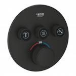 Vir&scaron;tinkinė du&scaron;o mai&scaron;ytuvo dalis Grohe GROHTHERM SMARTCONTROL 29508KF0, phantom black