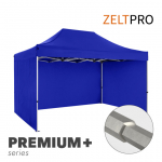 Prekybinė Palapinė 3x4,5 Mėlyna Zeltpro PREMIUM+