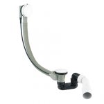 Sifonas voniai su baltais metaliniais dangteliais Omnires TK104-PLUS-3.35+64-SBP