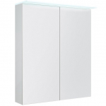 Veidrodinė spintelė su LED &scaron;viestuvu ir dugno ap&scaron;vietimu Kame MC3DML/60-70/D1