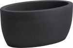 Nicoli 50x29x23cm lovelis Athena 50 antracito spalvos