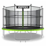 Batutas Zipro JumpPro IN, 12FT, 374 cm, su tinklu, su kopėčiomis
