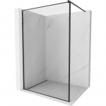 Du&scaron;o sienelė Mexen Kioto Walk-In Black Border, 90 cm x 200 cm, juoda