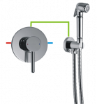 Bidė komplektas OMNIRES BIDETTA