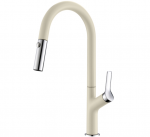 Plautuvės mai&scaron;ytuvas su i&scaron;traukiama žarna Helika Grata 7723, dramblio kaulo 111