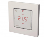 Kambario termostatas įleidžiamas į sieną Danfoss Icon 230V/50Hz, temp. ribos 5-35C, 3A/230V AC, 088U1010