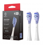 Dantų &scaron;epetėlio galvutės Oclean Ultra White, White, 2 vnt., UW03 W02