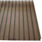 Polikarbonatas 2100x6000 10mm pilkas SMART