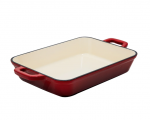 Emaliuotas ketaus kepimo indas Grand Feu PAN2RED, 2 l, raudonas