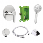 Potinkinio montavimo sistema Rubineta KUBO-1F-UNO, 625014