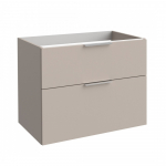 Apatinė vonios spintelė su stalčiais KAME BIG BU/8-3DR/24-BIG, 80x59cm, Taupe (rankenėlių spalva pasirenkama)
