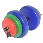 Reguliuojamo svorio hantelių rinkinys (30 mm) MACH7sport 35 kg = 2 x 17.5kg