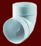 Alkūnė d125 90 222P plastikinė