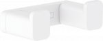 Dvigubas rank&scaron;luosčių kabliukas Hansgrohe AddStoris 41755700, baltas matinis