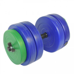 Reguliuojamo svorio hantelių rinkinys (30 mm) MACH7sport 50 kg = 2 x 25kg