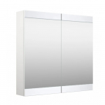 Veidrodinė spintelė be ap&scaron;vietimo Serena Retro, balta blizgi, 80 cm, 1300511