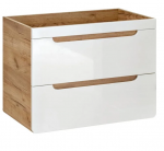 Vonios spintelė Comad ARUBA WHITE 821- 80CM  FSC