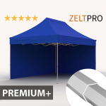 Prekybinė palapinė 3x4,5 Zeltpro PREMIUM+, Mėlyna