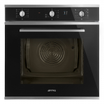 Įmontuojama orkaitė SMEG SO64M3S2N, su garų funkcija