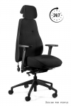 Biuro kėdė Unique ICE, 2223HB, juoda