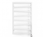 Elektrinis rank&scaron;luosčių džiovintuvas Terma ZigZag, 835x500, baltas, be laido, kaitinimo elementas de&scaron;inėje