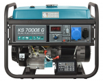 Benzininis - dujinis generatorius KONNER & SOHNEN KS 7000E G, 5.5kW