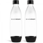 Buteliai SodaStream Fuse Black (SodaStream gazuotų gėrimų gaminimo aparatui), 2 x 1 l