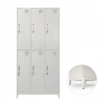 Metalinė persirengimo spintelė &scaron;e&scaron;iavietė, dviejų lygių Rehalt Systems 1940 x 900 x 500 su reguliuojamomis kojelėmis