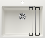 Virtuvės plautuvė Blanco ETAGON 6-F SILG White M.ZUB O.AF, 527686