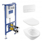 Pakabinamo WC komplektas Villeroy & Boch Architectura (4616CB01, 92243068)