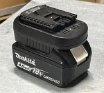 Battery adapter to use Makita battery on Bosch tool